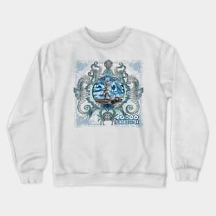 20,000 Leagues Under the Sea Retro Steampunk Crewneck Sweatshirt